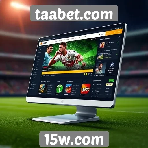 Facilidade de navegação em taabet.com